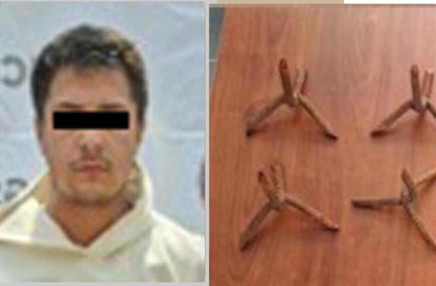 Capturan con ponchallantas a presunto miembro de ‘La FM’ en #Coatepec Harinas