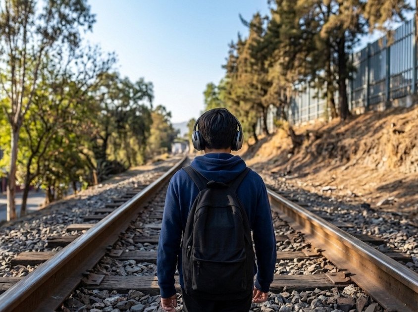Tragedia en #Tlalnepantla: tren arrolla a adolescente; caminaba con audífonos