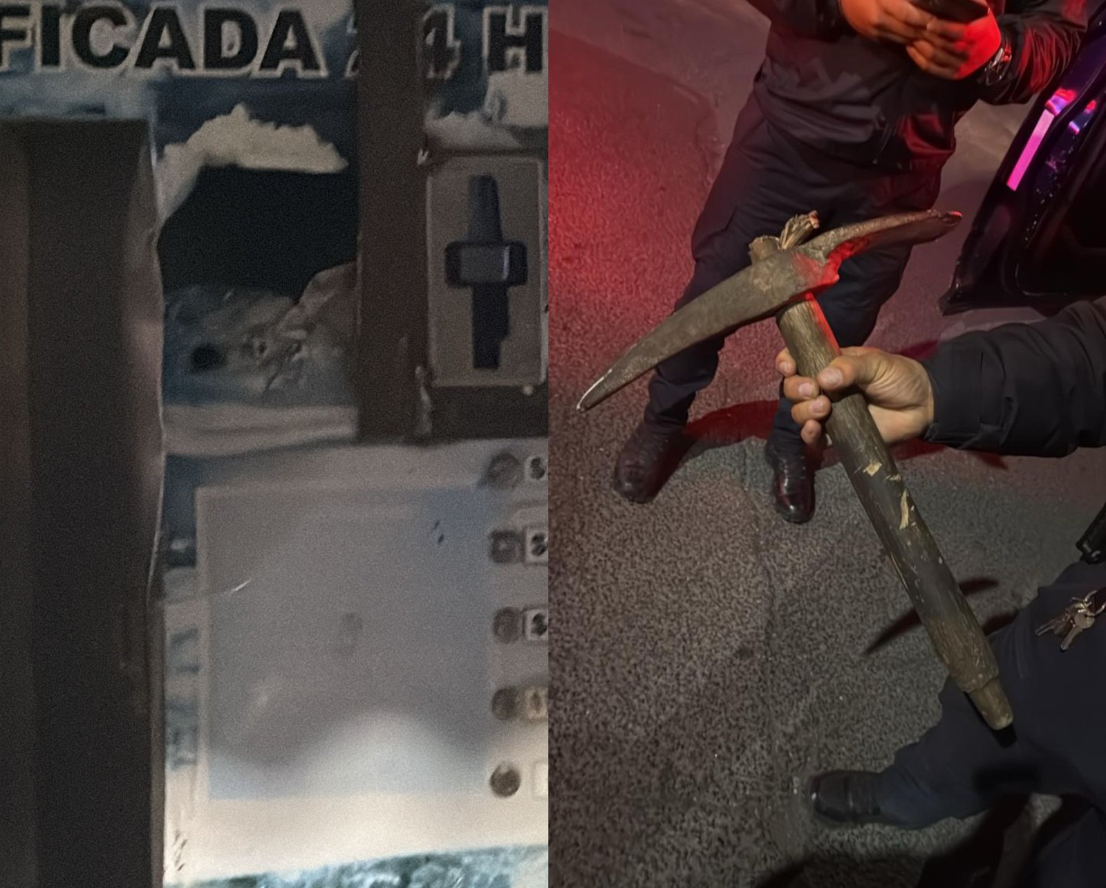 Detienen a dos sujetos que intentaron robar expendio de agua en #Toluca