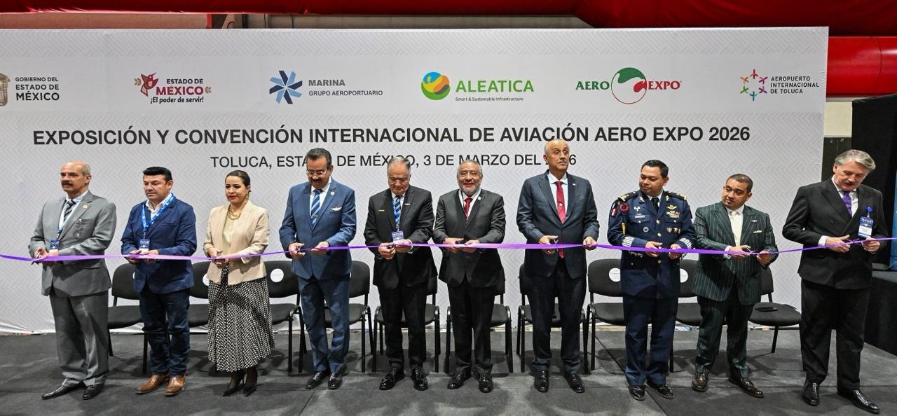 Aero Expo 2026 consolida al Edoméx como polo estratégico de la industria aérea en Latinoamérica