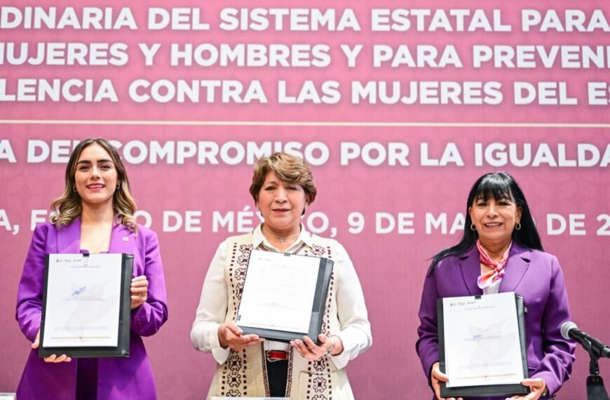 Estado de México firma compromiso con los 125 municipios para impulsar acciones contra la violencia de género