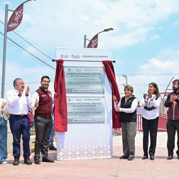 Puente peatonal Neftalí conectará a Nezahualcóyotl y Chimalhuacán