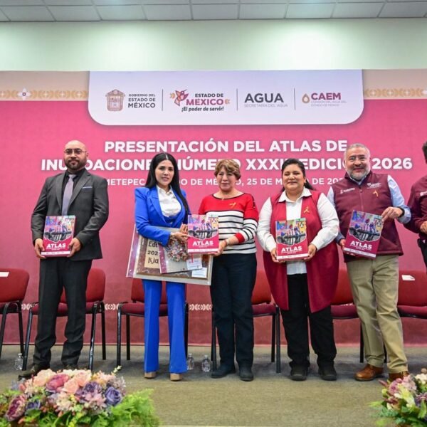 Presentan Atlas de Inundaciones 2026 en el Estado de México