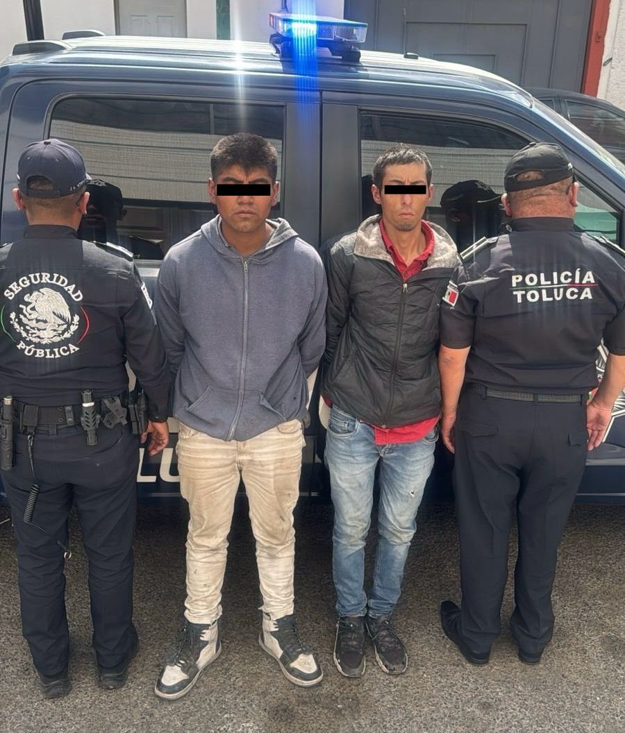 Siete detenidos en operativo contra robo de vehículos en #Toluca