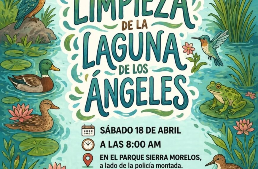 Convocan a jornada de limpieza en Laguna de los Ángeles del Parque Sierra Morelos