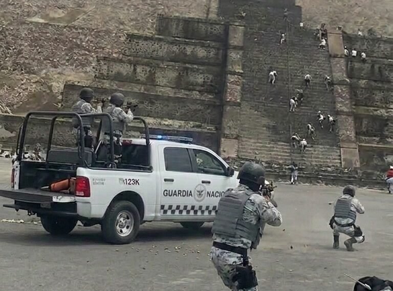 10 videos del tiroteo en Teotihuacán: minuto a minuto lo que las cámaras captaron