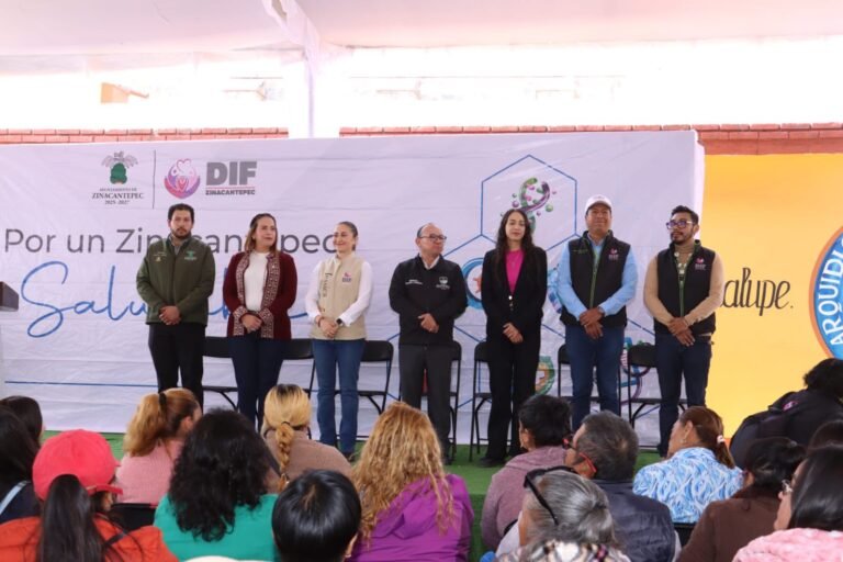 Jornada de salud acerca servicios médicos a comunidades de #Zinacantepec