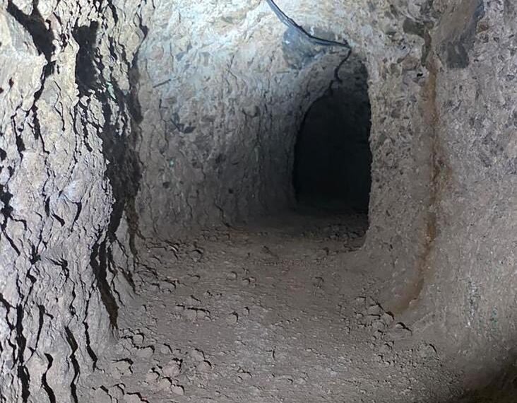 Así era el narcotúnel en la frontera de Nogales, incautado hoy en operativo federal