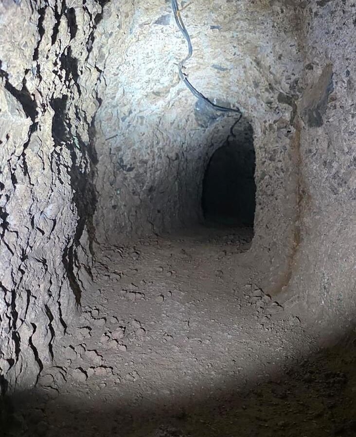 Así era el narcotúnel en la frontera de Nogales, incautado hoy en operativo federal