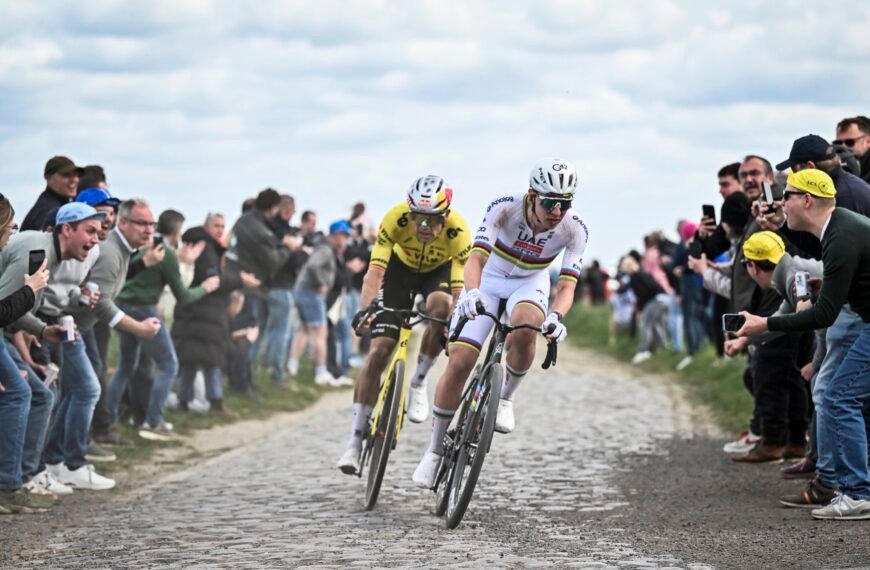 Épica batalla en la Paris-Roubaix 2026; cierre de antología entre Van Aert y Pogacar en el ‘Infierno del Norte’. Video