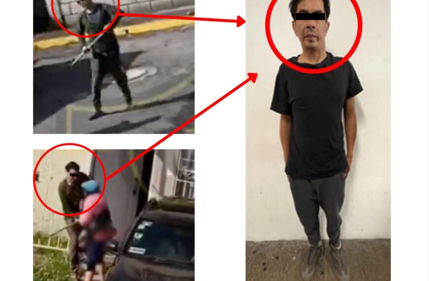 Capturan a Yahir de Jesús, el salvaje que agredió a mujer mayor con un palo en #Temoaya