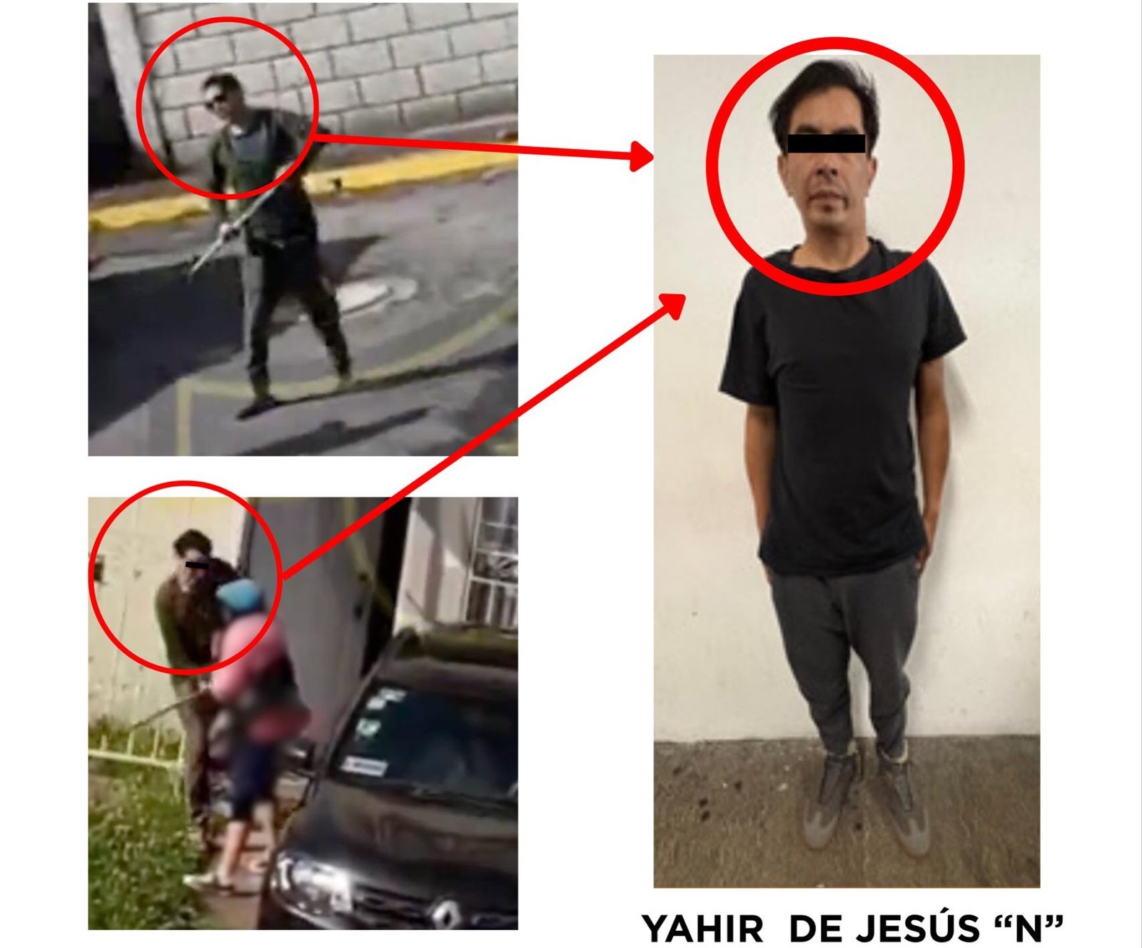 Capturan a Yahir de Jesús, el salvaje que agredió a mujer mayor con un palo en #Temoaya