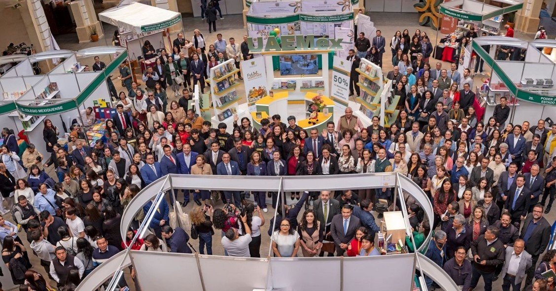 UAEMéx inaugura su primera Feria Universitaria del Libro: un espacio para la palabra y el pensamiento crítico