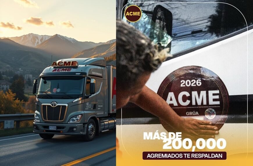 ACME Supera Los 200 Mil Agremiados Y Se Consolida Como Referente Nacional En Defensa Del Transporte Y El Comercio