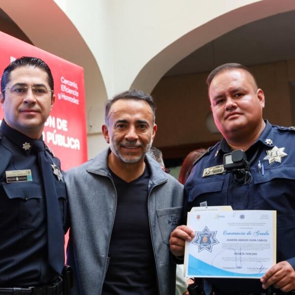 #Metepec refuerza a su policía: aumentos, ascensos y proyecto de ciudad habitacional