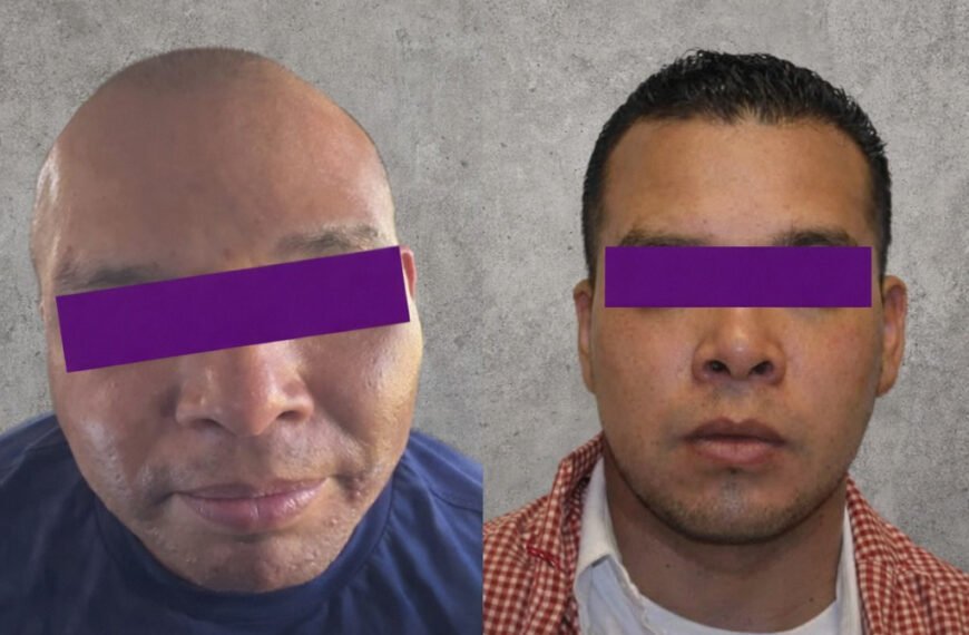 Detienen a dos sujetos vinculados con robo a cuentahabiente en Toluca y Lerma