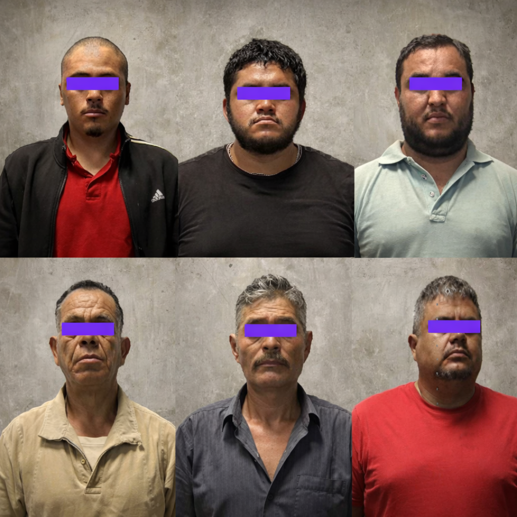 Detienen a seis presuntos extorsionadores de ‘La FM’ en #Temascalcingo