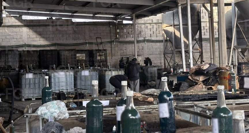 Operativo federal concreta decomiso masivo de combustible robado en #Temoaya