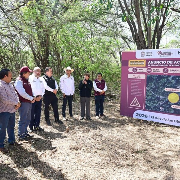 Arrancan obras de emergencia en la carretera Valle de Bravo–Santo Tomás de los Plátanos