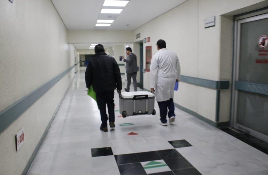 Estrategia ‘Ola Verde’ permite traslado prioritario de órganos en el Estado de México