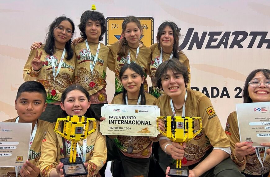 Estudiantes de Toluca ganan campeonato nacional de robótica; avanzan a torneo internacional Lego en Houston