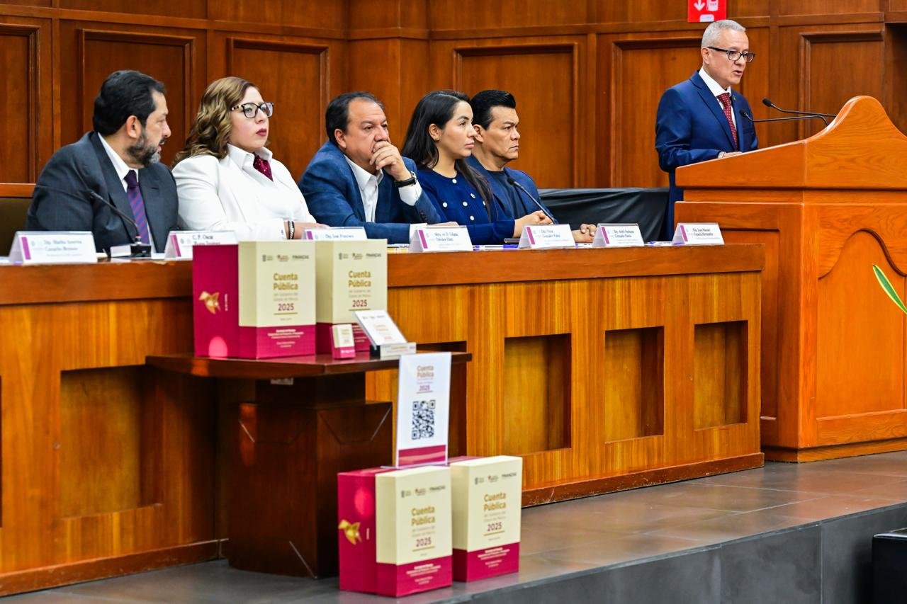 Gobierno del Estado de México entrega cuenta pública 2025; se recaudó un 6.8% más de lo esperado