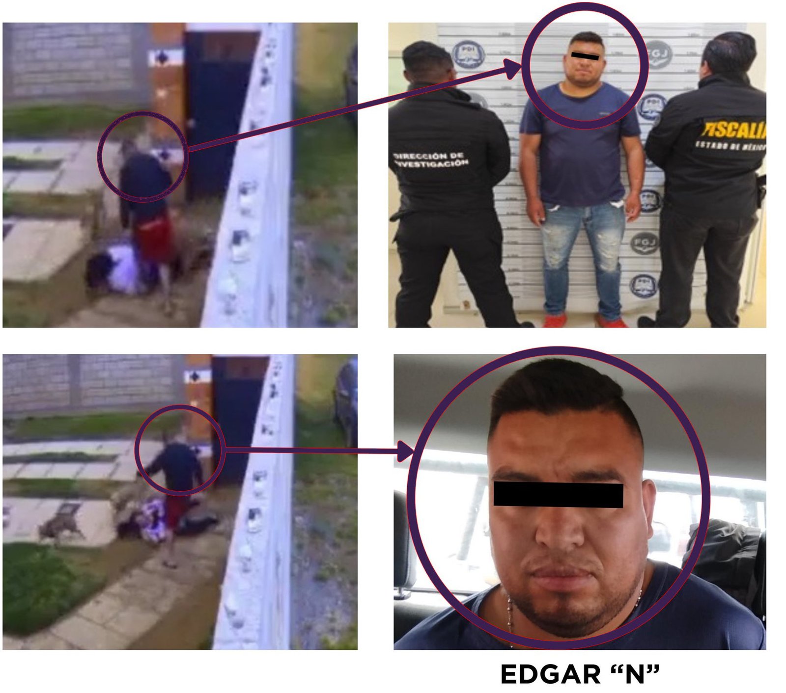 ÚLTIMA HORA: Capturan a subdirector de la policía de #Xalatlaco, grabado dando golpiza a su pareja; investigado por varios delitos