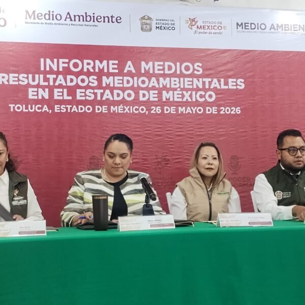Secretaría del Medio Ambiente presenta informe sobre acciones ecológicas en el Estado de México