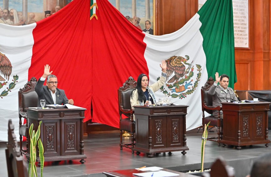 Congreso mexiquense convoca a periodo extraordinario para discutir reformas constitucionales y electorales