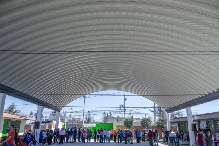 Arcotechos en escuelas de #Toluca han beneficiado a más de mil 600 estudiantes