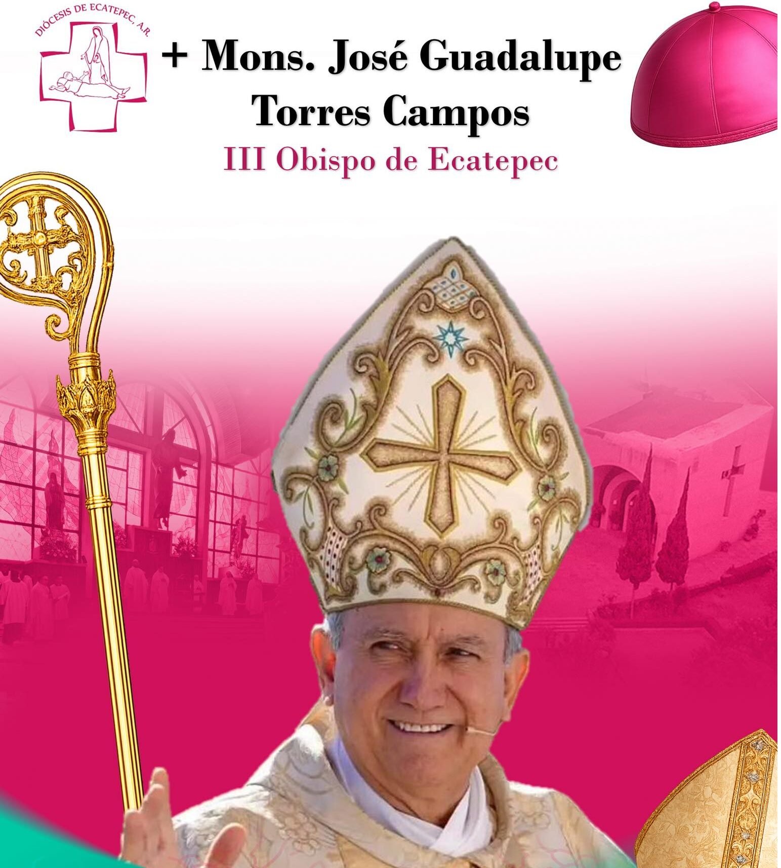 Tras casi 2 años vacante, el papa León XIV nombra nuevo obispo de #Ecatepec