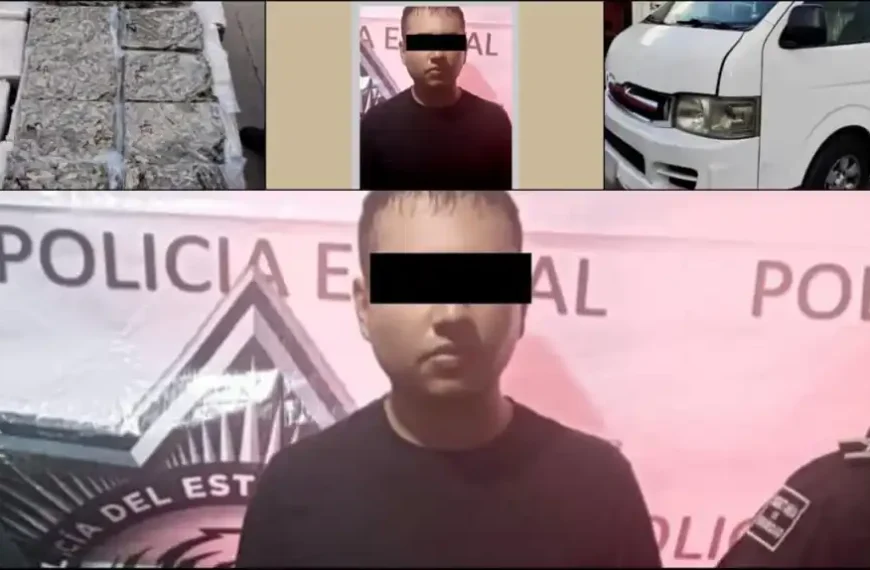 Procesan a sujeto que transportaba más de 400 kilos de estupefacientes en el Circuito Exterior Mexiquense