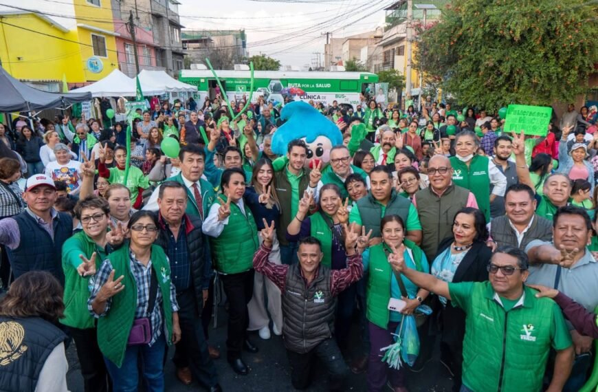 Más de 100 liderazgos se han sumado al PVEM en el Estado de México en el último año