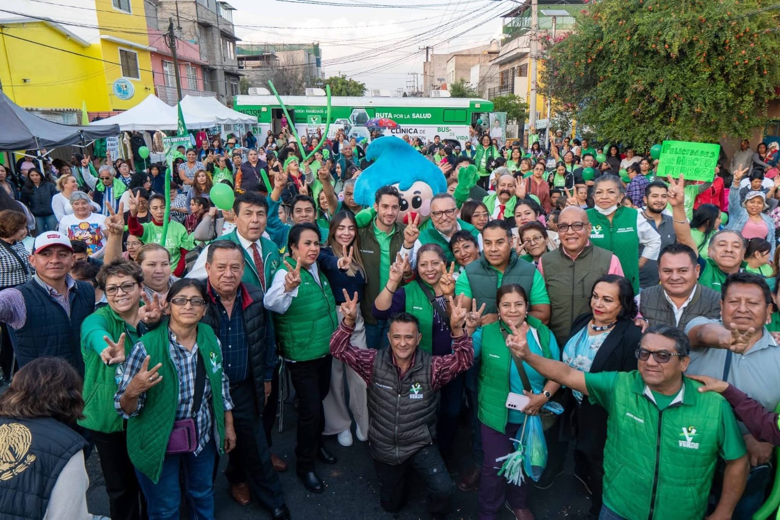 Más de 100 liderazgos se han sumado al PVEM en el Estado de México en el último año