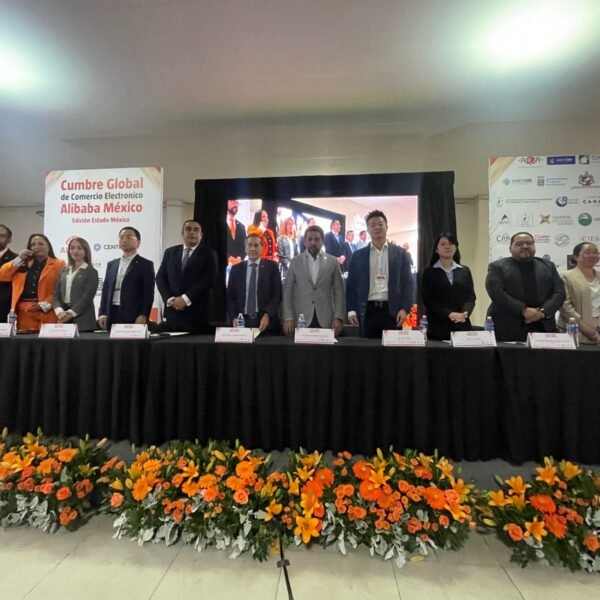 Alibaba apuesta por empresas mexiquenses en la Primera Cumbre de Comercio Exterior en Edomex
