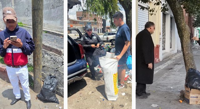 #Toluca mantiene operativos contra quienes tiran basura en la vía pública; van 54 detenidos