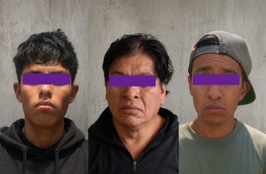 Recuperan mercancía valuada en 800 mil pesos y detienen a tres involucrados en Metepec