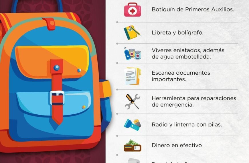 Este miércoles, Simulacro Nacional 2026: llaman a prepararse con mochila de emergencia