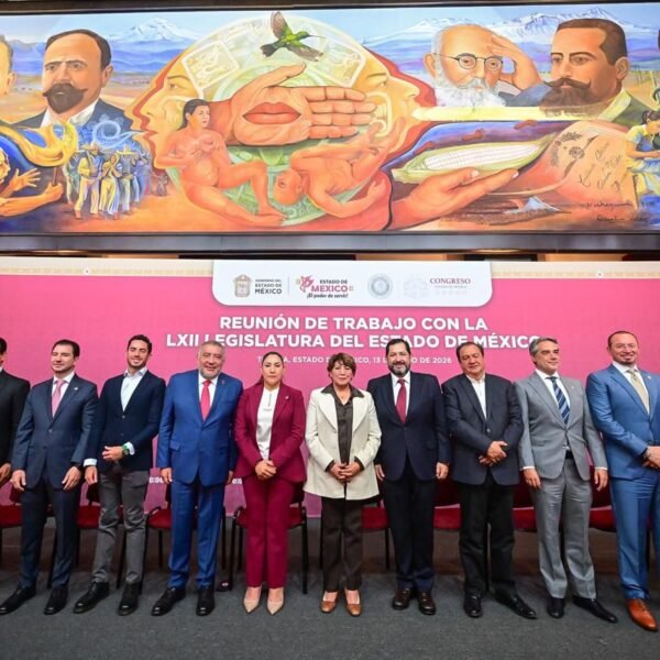 GEM y Legislatura mexiquense destacan coordinación institucional durante reunión de trabajo