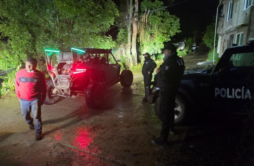 Policía de Alta Montaña rescata de madrugada a menor extraviado en el Nevado de Toluca