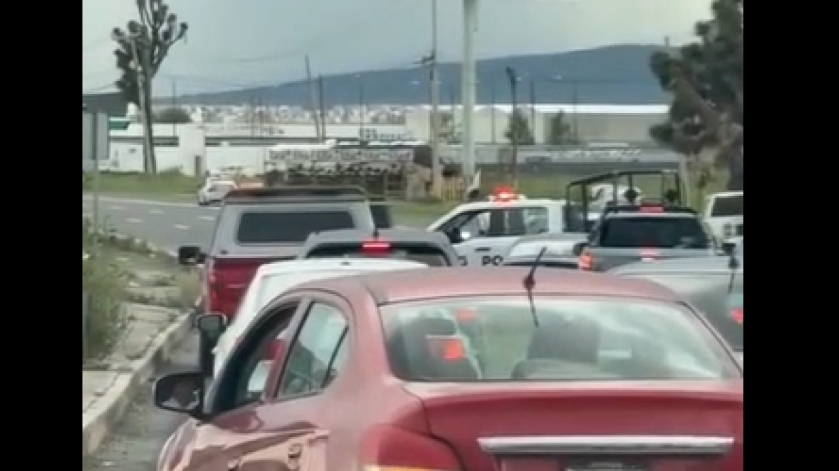 Dos detenidos tras espectacular persecución en la México-Pachuca