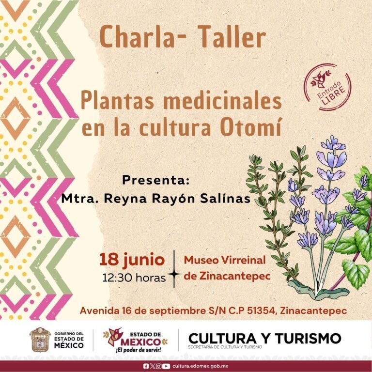Zinacantepec invita a charla-taller sobre plantas medicinales y la tradición otomí
