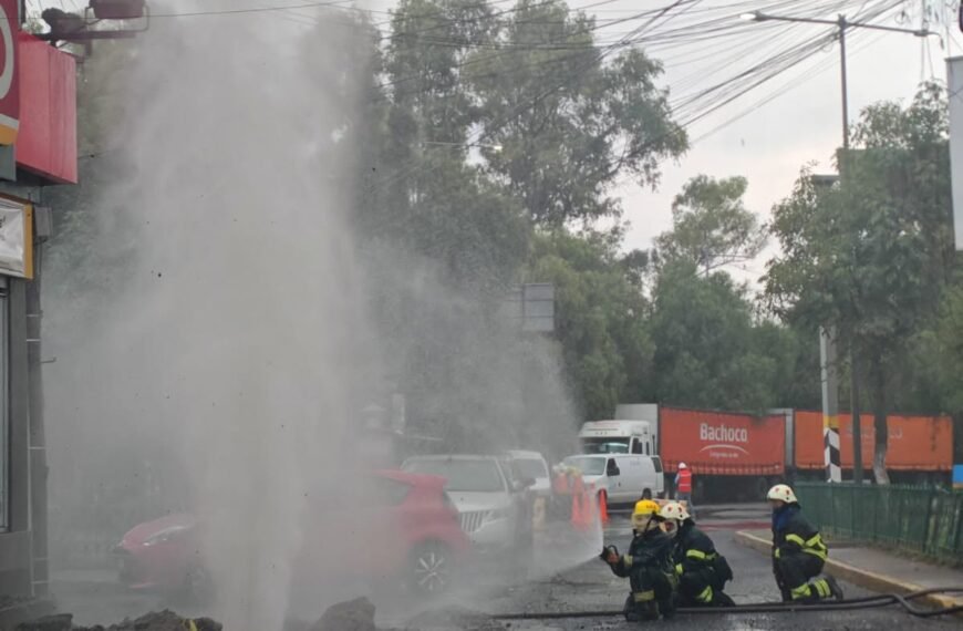 Controlan fuga de gas natural en #Tlalnepantla, cientos fueron desalojados; otro incidente más de ENGIE