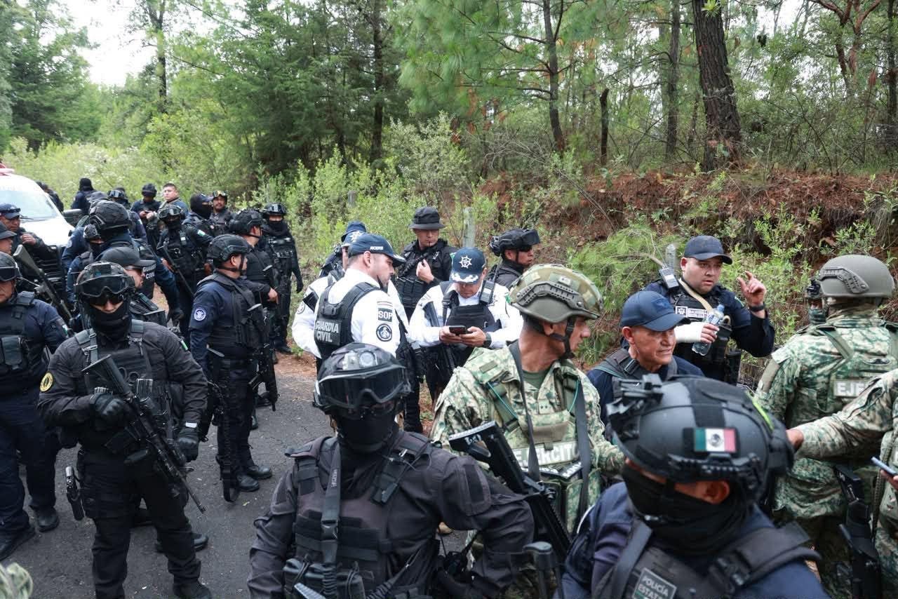 Amplio despliegue militar en Michoacán tras emboscada en La Mojonera que dejó 5 agentes caídos y 5 más lesionados