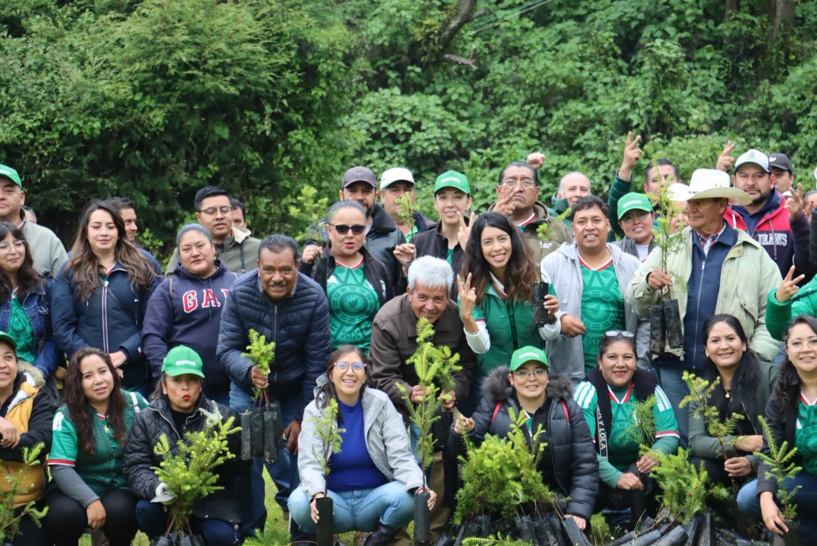 Zinacantepec realiza jornada de reforestación y se suma a la campaña estatal 2026