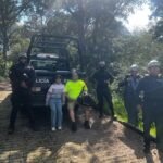 Rescatan a hombre y una menor extraviados en la Sierra de Guadalupe HLcTGRuWsAEISMa