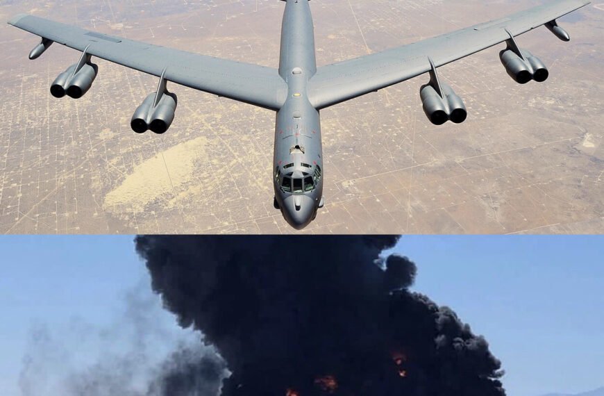 Se desploma un avión militar B-52 en California; no hay sobrevivientes