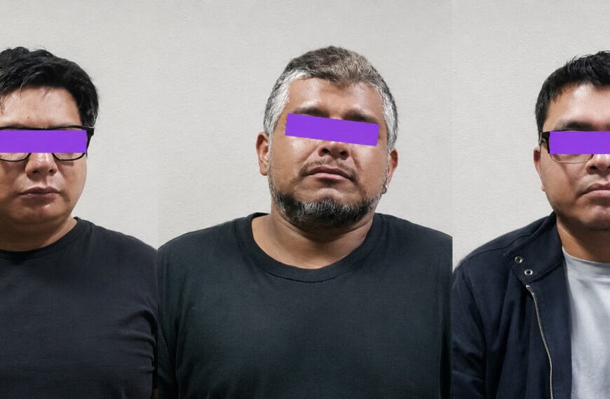Capturan a tres sujetos por estar realizando disparos mientras ingerían bebidas alcohólicas