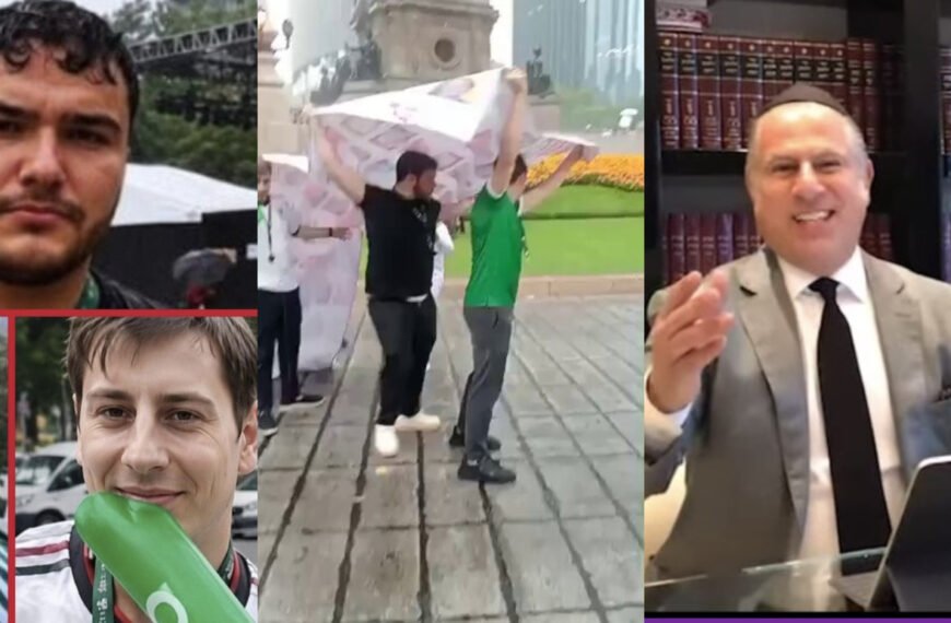 De origen judío, los jóvenes que agredieron a Madres Buscadoras en el Ángel de la Independencia; se siguen burlando