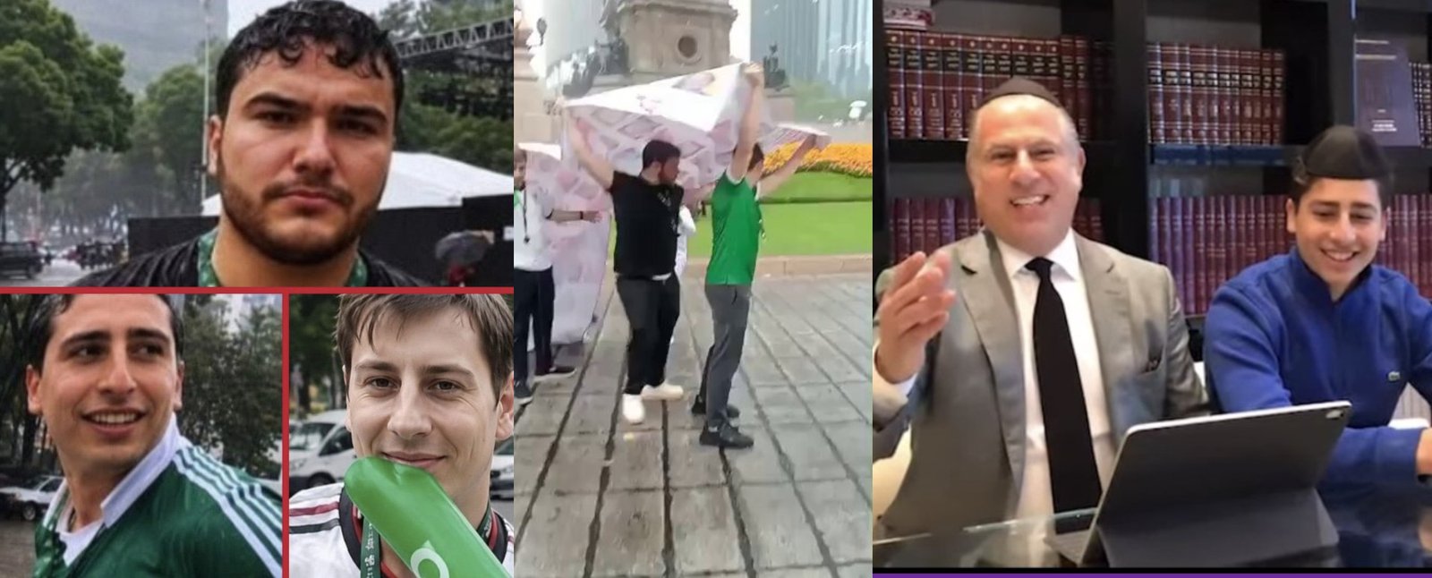 De origen judío, los jóvenes que agredieron a Madres Buscadoras en el Ángel de la Independencia; se siguen burlando